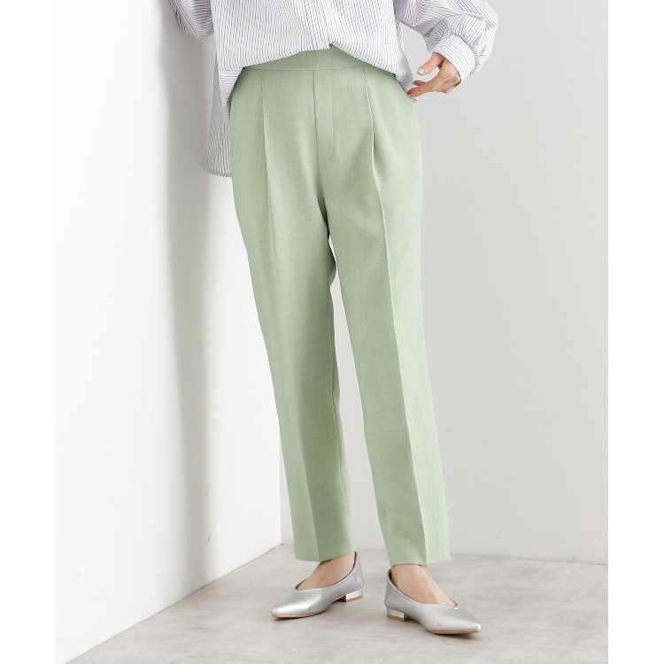 ザ ショップ ティーケー（ウィメン）(THE SHOP TK(Women))の【CAVIAN】ベーシックテーパードパンツ/洗濯機OK 6～9分丈パンツ
