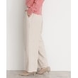 ザ ショップ ティーケー（ウィメン）(THE SHOP TK(Women))の【CAVIAN】ベーシックワイドパンツ/洗濯機OK ライトベージュ(051)