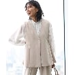 ザ ショップ ティーケー（ウィメン）(THE SHOP TK(Women))の【ONOFF活躍/セレモニー/通勤】カットジャカードペプラムブラウス/洗える6