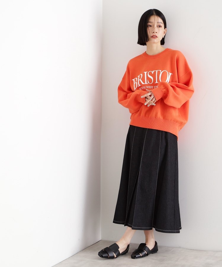 ザ ショップ ティーケー（ウィメン）(THE SHOP TK(Women))のスウェットライクロゴニット11