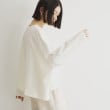 ザ ショップ ティーケー（ウィメン）(THE SHOP TK(Women))の微起毛天竺ロゴロンT2