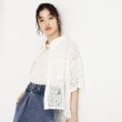 ザ ショップ ティーケー（ウィメン）(THE SHOP TK(Women))の総レースシャツ【洗える】9