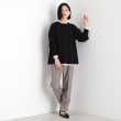 ザ ショップ ティーケー（ウィメン）(THE SHOP TK(Women))の【体形カバー】総針ペプラムニット/洗える11