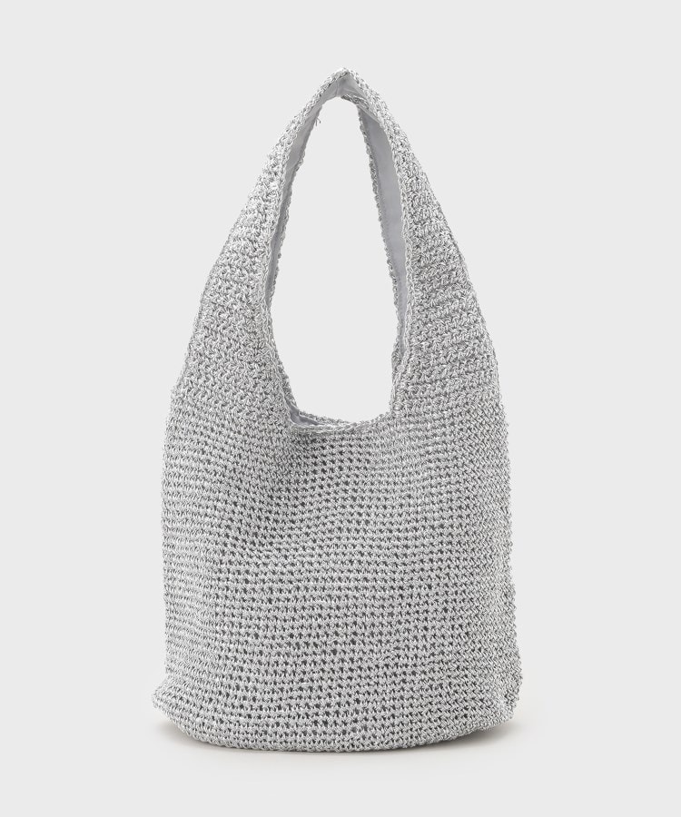 ザ ショップ ティーケー（ウィメン）(THE SHOP TK(Women))のアビガイルトートバッグ シルバー(006)