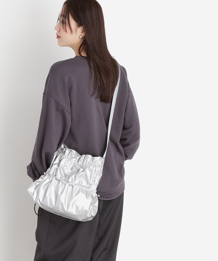 ザ ショップ ティーケー（ウィメン）(THE SHOP TK(Women))のメタルシャーリングトートバッグ12
