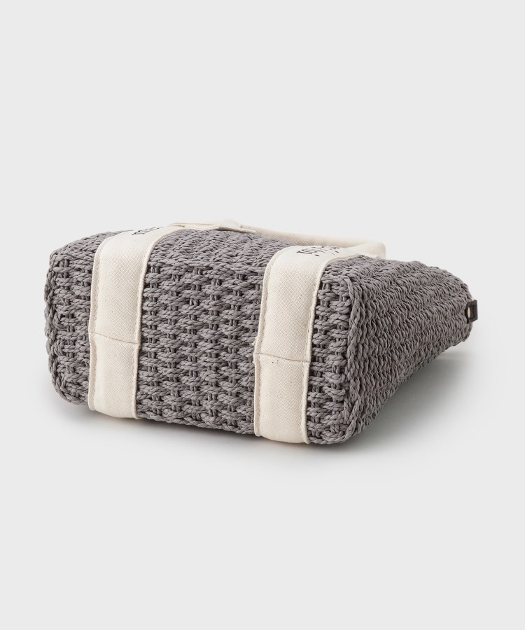 ザ ショップ ティーケー（ウィメン）(THE SHOP TK(Women))のロゴ雑材バッグ4