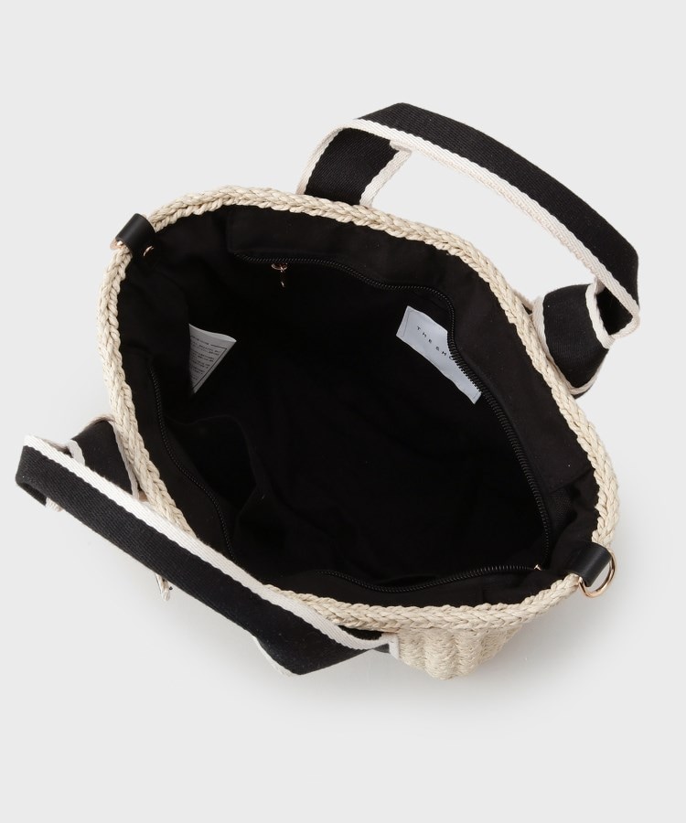 ザ ショップ ティーケー（ウィメン）(THE SHOP TK(Women))のロゴ雑材バッグ6