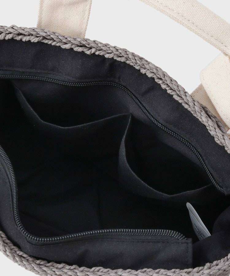 ザ ショップ ティーケー（ウィメン）(THE SHOP TK(Women))のロゴ雑材バッグ9