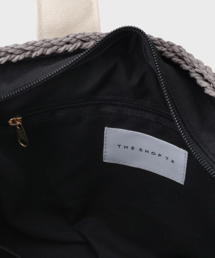 ザ ショップ ティーケー（ウィメン）(THE SHOP TK(Women))のロゴ雑材バッグ10