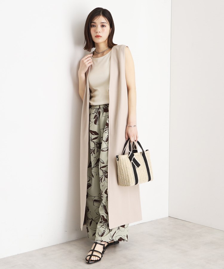 ザ ショップ ティーケー（ウィメン）(THE SHOP TK(Women))のロゴ雑材バッグ16