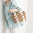 ザ ショップ ティーケー（ウィメン）(THE SHOP TK(Women))のロゴ雑材バッグ17