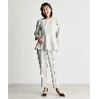 ザ ショップ ティーケー（ウィメン）(THE SHOP TK(Women))の【ONOFF活躍/セレモニー/通勤】杢調カルゼペプラムブラウス/洗える4