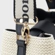 ザ ショップ ティーケー（ウィメン）(THE SHOP TK(Women))の合皮×雑材コンビバック【ロゴベルト付】9