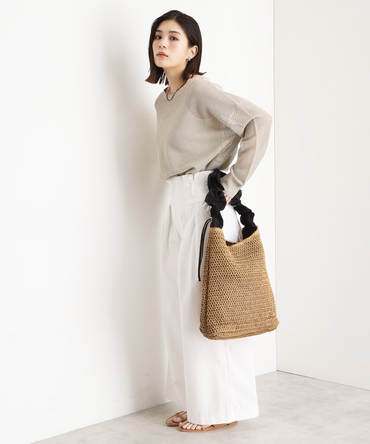 ザ ショップ ティーケー（ウィメン）(THE SHOP TK(Women))のタフタフリル雑材トート14