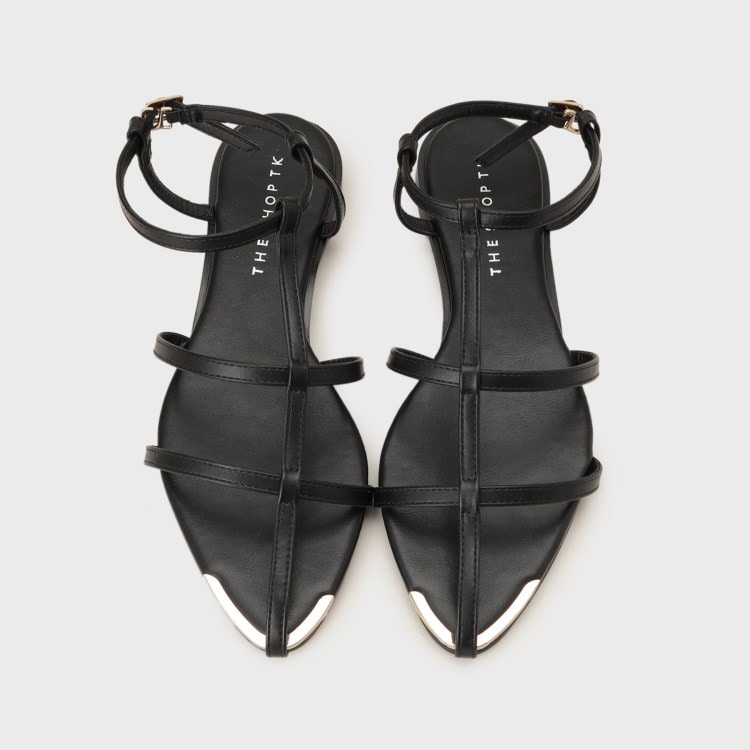 ザ ショップ ティーケー（ウィメン）(THE SHOP TK(Women))の華奢ストラップサンダル サンダル・ミュール
