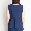 ザ ショップ ティーケー（ウィメン）(THE SHOP TK(Women))のデニムペプラムベスト【洗える/親子リンク】11