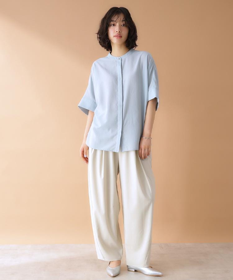 ザ ショップ ティーケー（ウィメン）(THE SHOP TK(Women))のドルマンブラウス【7色展開/洗濯機OK/体型カバー】11