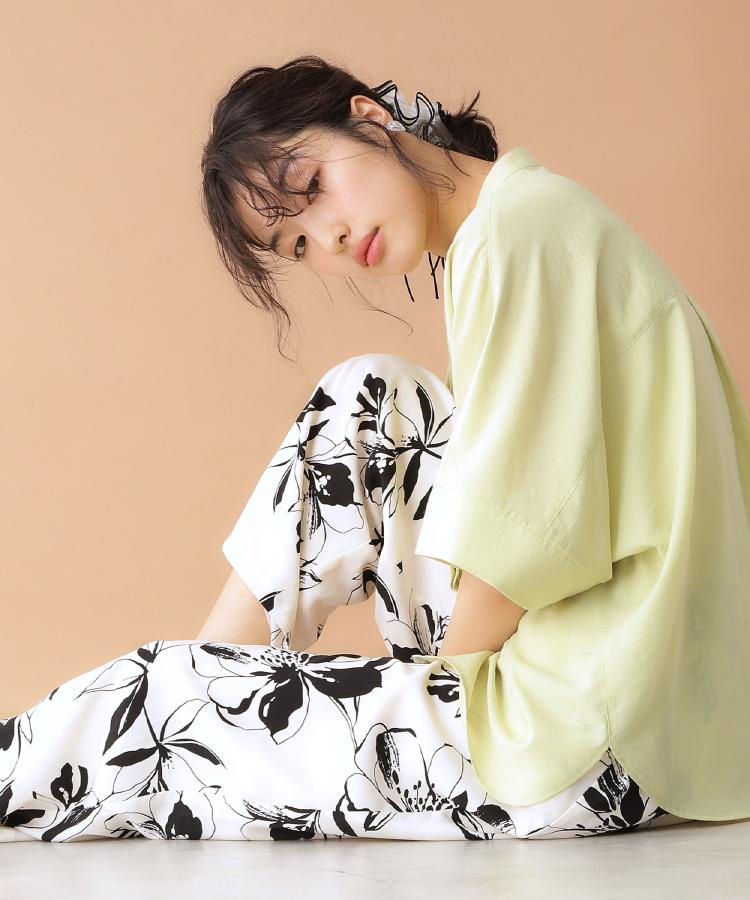 ザ ショップ ティーケー（ウィメン）(THE SHOP TK(Women))のドルマンブラウス【7色展開/洗濯機OK/体型カバー】7