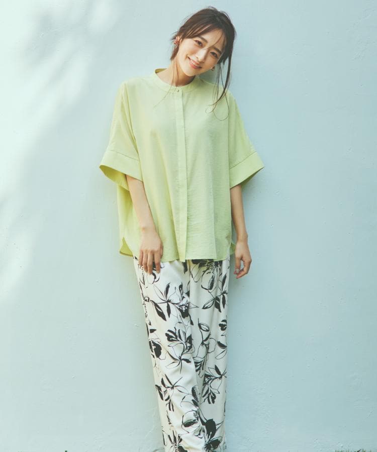 ザ ショップ ティーケー（ウィメン）(THE SHOP TK(Women))のドルマンブラウス【7色展開/洗濯機OK/体型カバー】3
