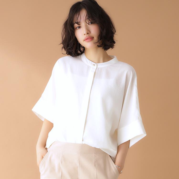 ザ ショップ ティーケー（ウィメン）(THE SHOP TK(Women))のドルマンブラウス【7色展開/洗濯機OK/体型カバー】 シャツ・ブラウス