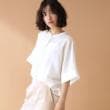 ザ ショップ ティーケー（ウィメン）(THE SHOP TK(Women))のドルマンブラウス【7色展開/洗濯機OK/体型カバー】17