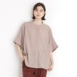 ザ ショップ ティーケー（ウィメン）(THE SHOP TK(Women))のドルマンブラウス【7色展開/洗濯機OK/体型カバー】 ベージュ(052)