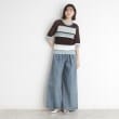 ザ ショップ ティーケー（ウィメン）(THE SHOP TK(Women))のマルチボーダートップス【洗える】9