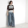 ザ ショップ ティーケー（ウィメン）(THE SHOP TK(Women))のマルチボーダートップス【洗える】10