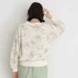 ザ ショップ ティーケー（ウィメン）(THE SHOP TK(Women))の花柄ジャカードニット【洗濯機OK】2