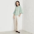 ザ ショップ ティーケー（ウィメン）(THE SHOP TK(Women))の【接触冷感/体型カバー】7分袖フレアニット/洗濯機OK/ＵＶケア20