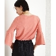 ザ ショップ ティーケー（ウィメン）(THE SHOP TK(Women))の【接触冷感/体型カバー】7分袖フレアニット/洗濯機OK/ＵＶケア7