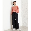 ザ ショップ ティーケー（ウィメン）(THE SHOP TK(Women))の【接触冷感/体型カバー】7分袖フレアニット/洗濯機OK/ＵＶケア9