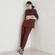 ザ ショップ ティーケー（ウィメン）(THE SHOP TK(Women))の【XS-XLサイズ】麻調テーパードパンツ/洗濯機OK/from the VOICE5