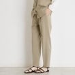 ザ ショップ ティーケー（ウィメン）(THE SHOP TK(Women))の【XS-XLサイズ】麻調テーパードパンツ/洗濯機OK/from the VOICE16