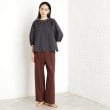 ザ ショップ ティーケー（ウィメン）(THE SHOP TK(Women))の【XS-XLサイズ】麻調ワイドパンツ/洗濯機OK/from the VOICE19