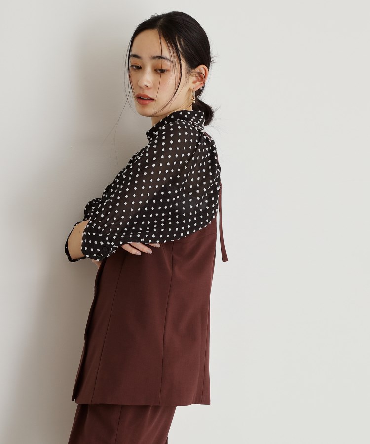 ザ ショップ ティーケー（ウィメン）(THE SHOP TK(Women))の麻調キャミビスチェ【洗濯機OK】9