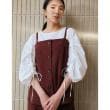 ザ ショップ ティーケー（ウィメン）(THE SHOP TK(Women))の麻調キャミビスチェ【洗濯機OK】1