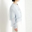ザ ショップ ティーケー（ウィメン）(THE SHOP TK(Women))のシアー重ねカーディガン【洗える】10