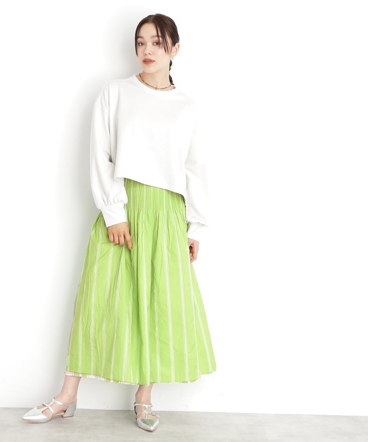 ザ ショップ ティーケー（ウィメン）(THE SHOP TK(Women))のリバーシブルスカート【洗える】31