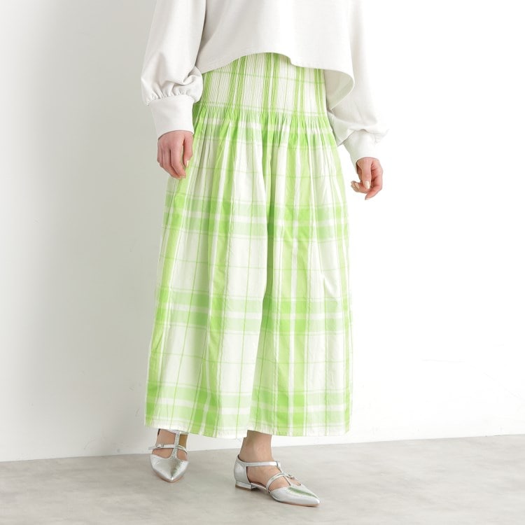 ザ ショップ ティーケー（ウィメン）(THE SHOP TK(Women))のリバーシブルスカート【洗える】 マキシ・ロングスカート