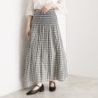 ザ ショップ ティーケー（ウィメン）(THE SHOP TK(Women))のリバーシブルスカート【洗える】 カーキ(227)