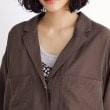 ザ ショップ ティーケー（ウィメン）(THE SHOP TK(Women))のテーラードカラーシャツ【洗える】12