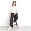 ザ ショップ ティーケー（ウィメン）(THE SHOP TK(Women))の【接触冷感/体型カバー】袖タック6分袖ニット/洗濯機OK/UVケア11
