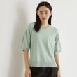 ザ ショップ ティーケー（ウィメン）(THE SHOP TK(Women))の【接触冷感/体型カバー】袖タック6分袖ニット/洗濯機OK/UVケア19