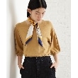 ザ ショップ ティーケー（ウィメン）(THE SHOP TK(Women))の【接触冷感/体型カバー】袖タック6分袖ニット/洗濯機OK/UVケア5