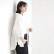 ザ ショップ ティーケー（ウィメン）(THE SHOP TK(Women))の【体型カバー】6分袖バックシャーリングシャツ/洗える5