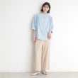 ザ ショップ ティーケー（ウィメン）(THE SHOP TK(Women))の【体型カバー】6分袖バックシャーリングシャツ/洗える14