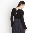 ザ ショップ ティーケー（ウィメン）(THE SHOP TK(Women))のラインリブプルオーバー【洗濯機OK】2