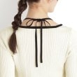 ザ ショップ ティーケー（ウィメン）(THE SHOP TK(Women))のラインリブプルオーバー【洗濯機OK】14