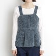 ザ ショップ ティーケー（ウィメン）(THE SHOP TK(Women))のジャカードデニムビスチェ【洗濯機OK】9